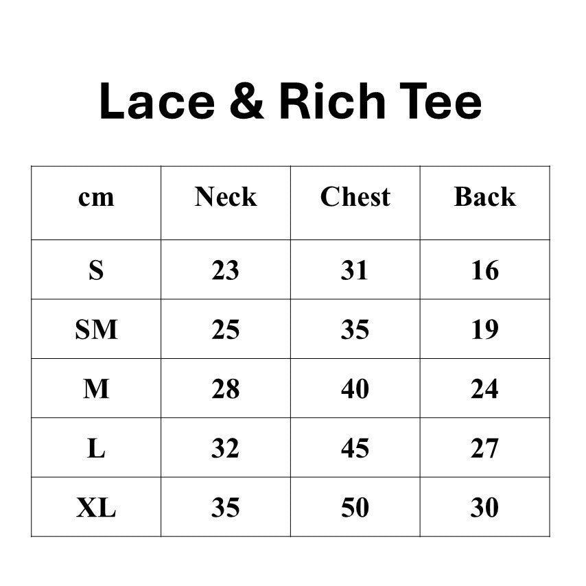 Lace & Rich TEE