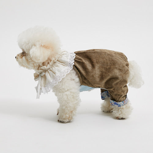 Louisdog (M)Beige Charlotte Collar
