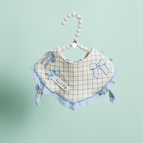 Louisdog Blue bebe scarf