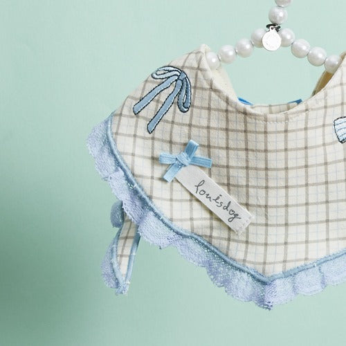 Louisdog Blue bebe scarf
