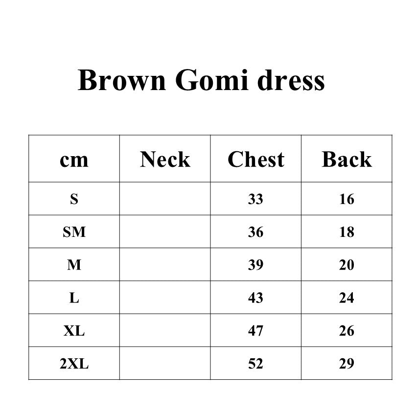 Lorelei Brown Gomi dress