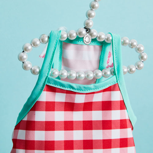 Louisdog (M) Cherry mint Pool club bonnet