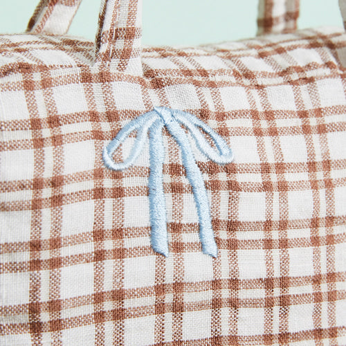 Louisdog-Brown Dreamer Hand Bag Pillow