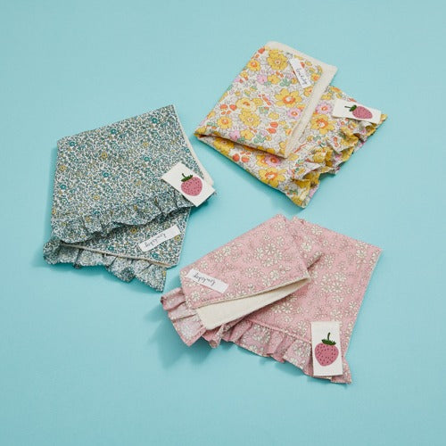 Louisdog-Liberty Foot Towel Batsy Yellow