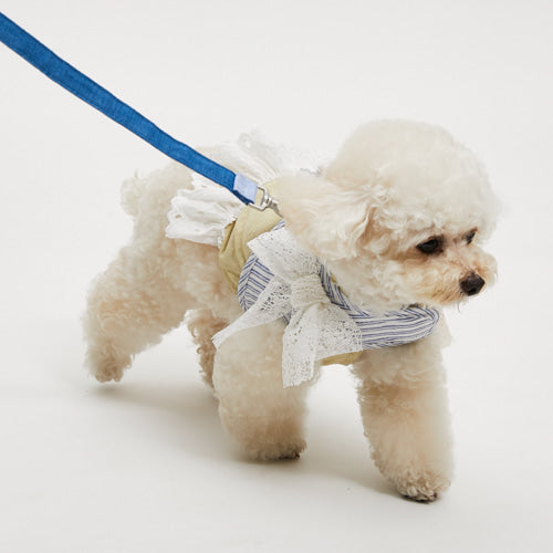 Louisdog-Organic Linen Harness Set