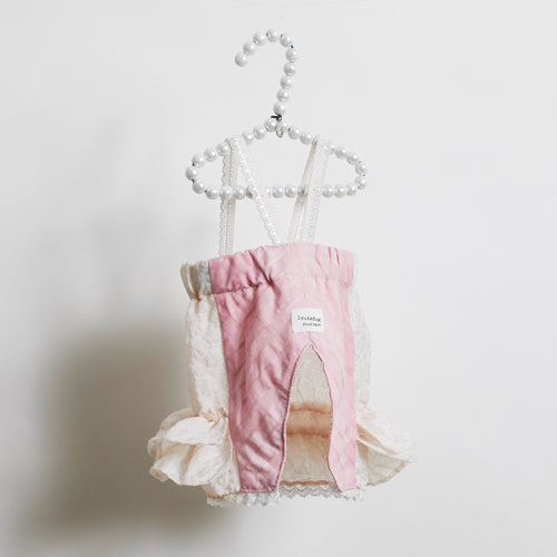 Louisdog (SM)-Palm springs popcorn dress