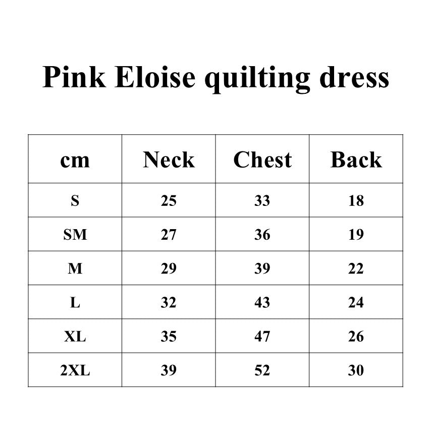 Lorelei Pink Eloise quilting dress