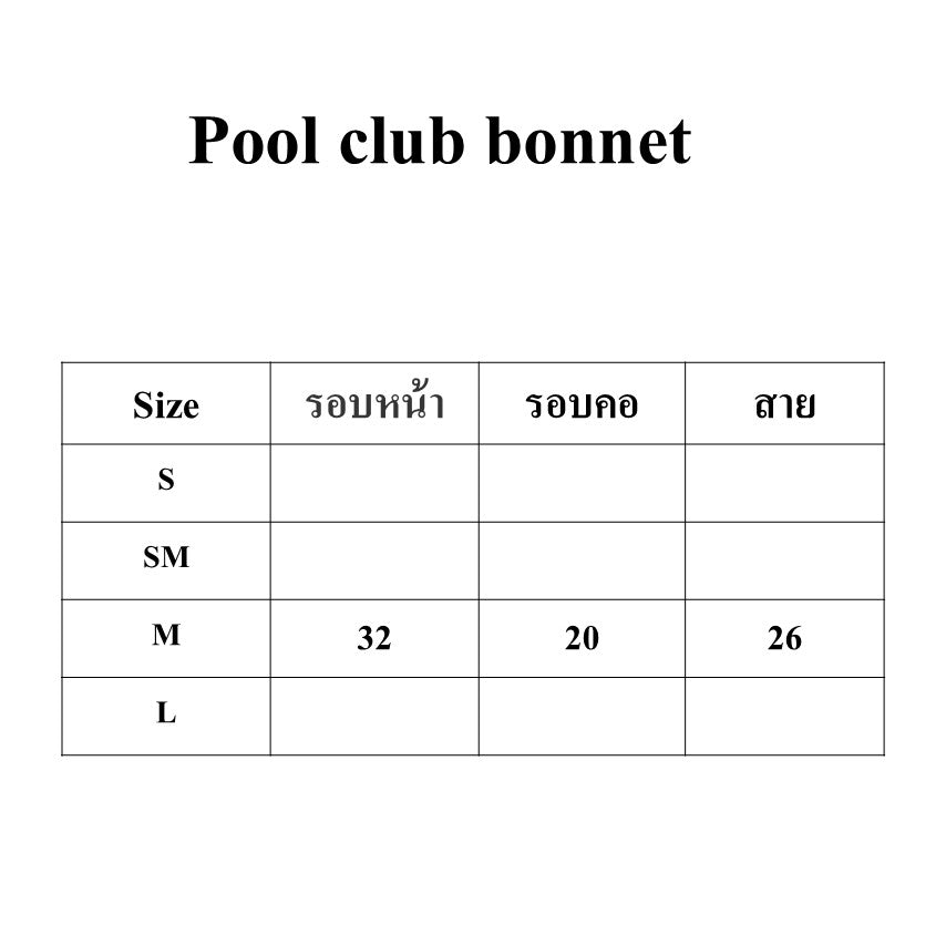 Louisdog-(M)Pool club bonnet
