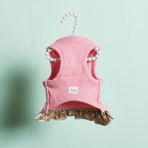 Louisdog (SM) Rose Pink top