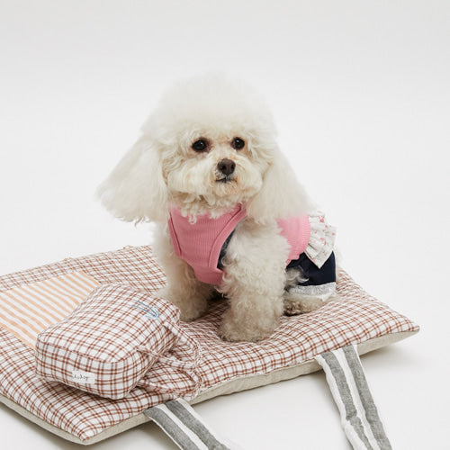 Louisdog (SM) Rose Pink top