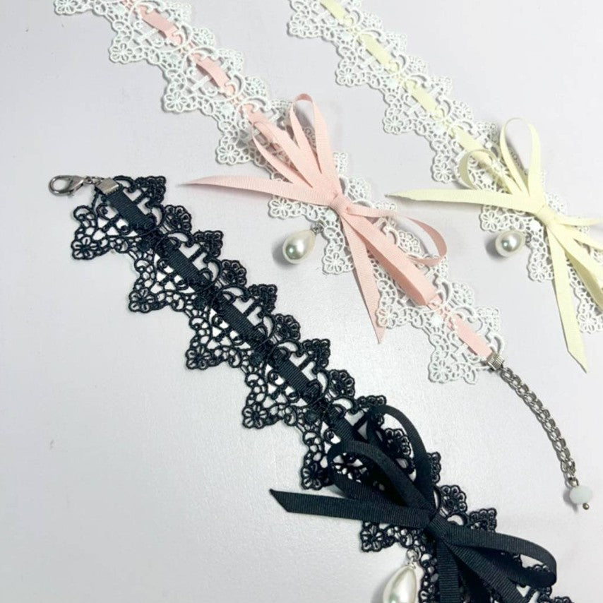 Kyskiss Pink Rococo delight necklace