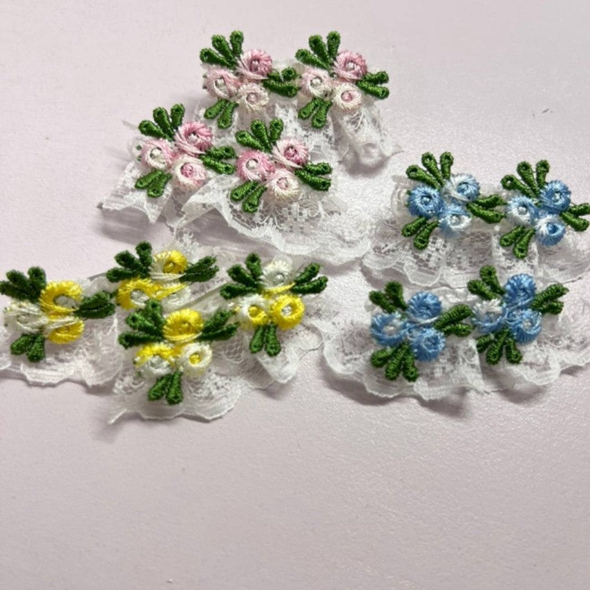 Kyskiss Yellow Rococo delight hairpin