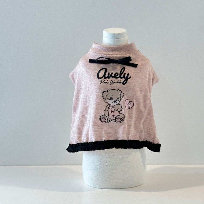 Avely (M)Pink Glitter crop
