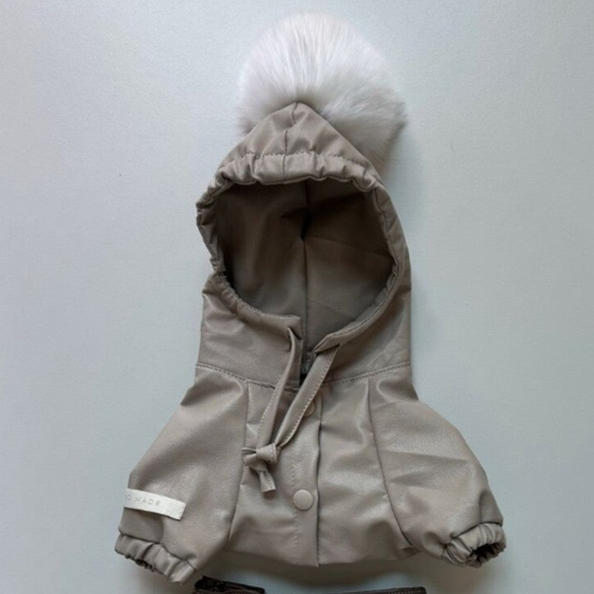 Lorelei Beige Leather jacket