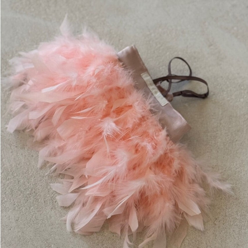 Lorelei Pink monica feathe dress