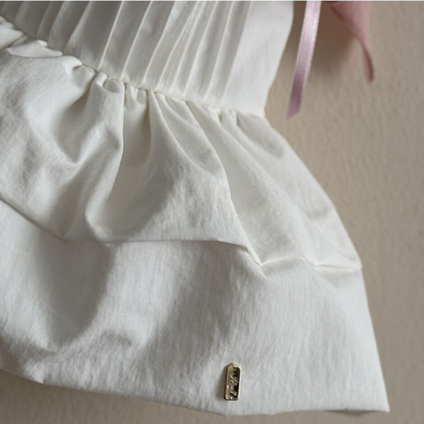 Lorelei White Pink Pollen dress