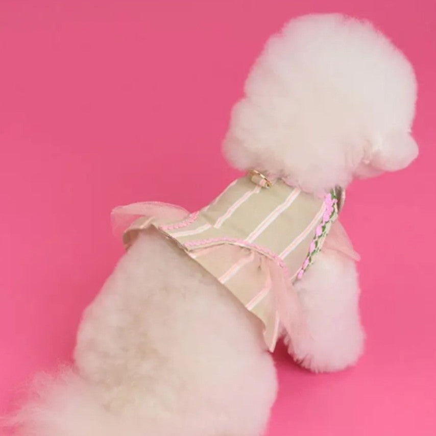 Comocomo Rose tiara harness