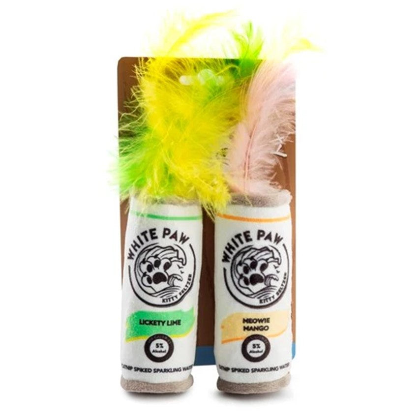 White Paw (Mango & Lime) Catnip Toys