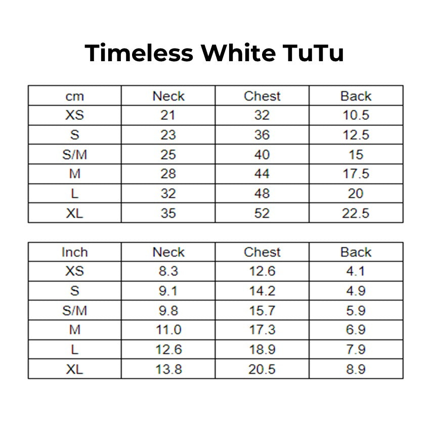 Louisdog (SM) Timeless White TuTu
