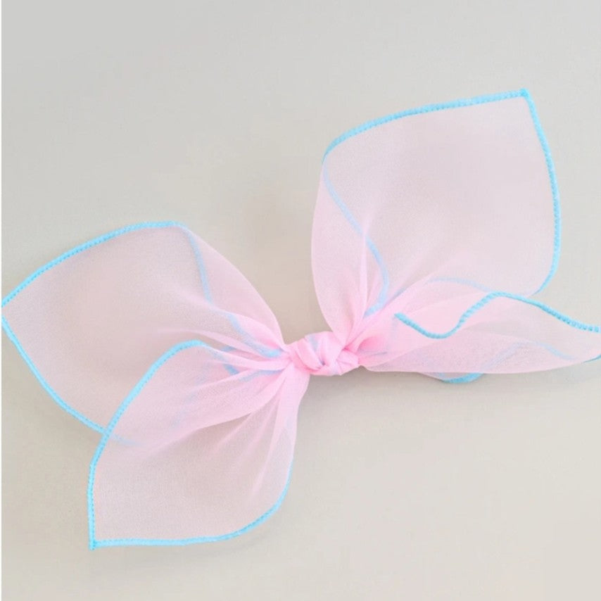 Pink ruru hair pin