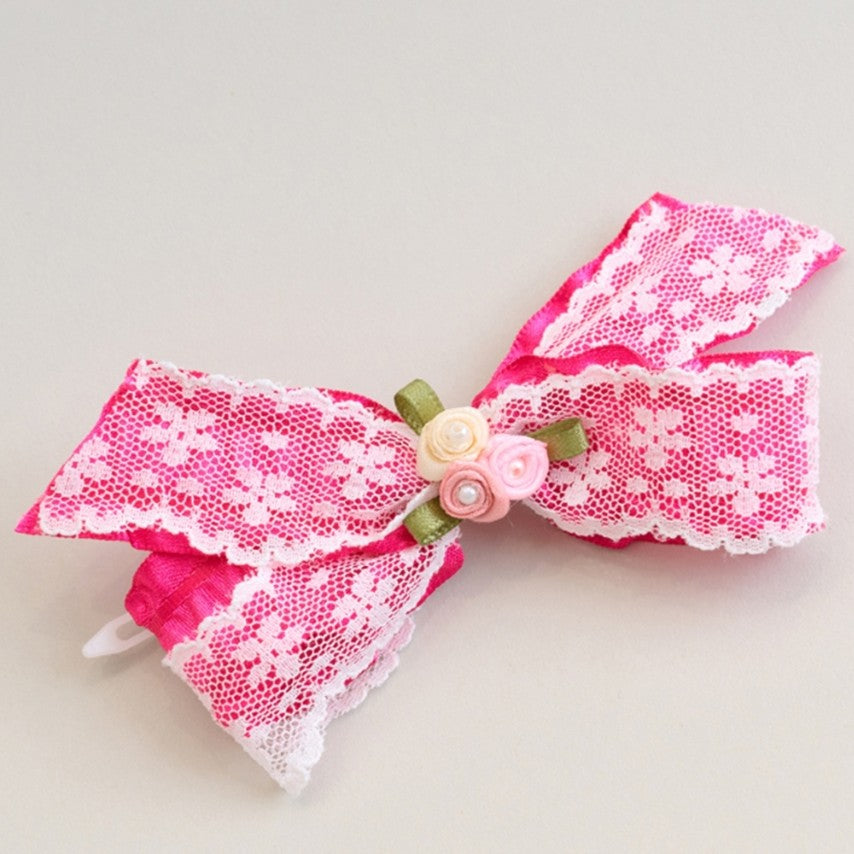 Pink secret hair pin