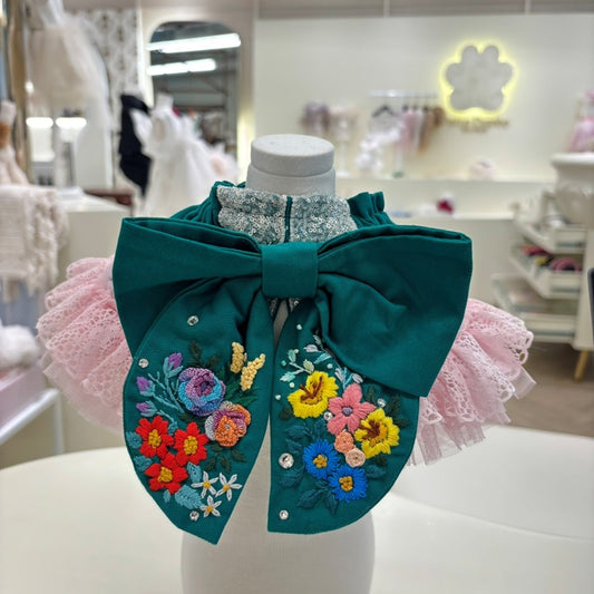 Green and Pink collar