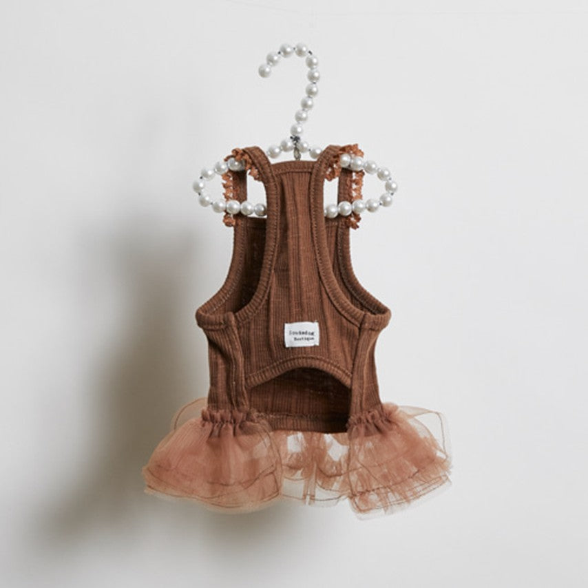 Sugar Almond Tulle TOP
