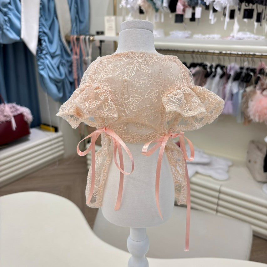 Whisper Bloom Sheer Bustier