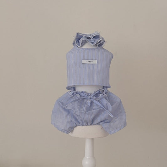 Blue Ciel Stripe Dress SK