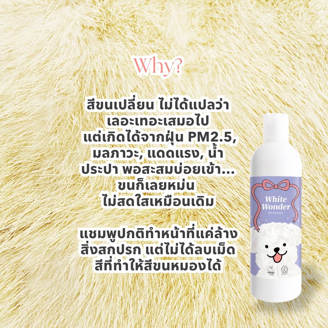 White Wonder Pet Shampoo