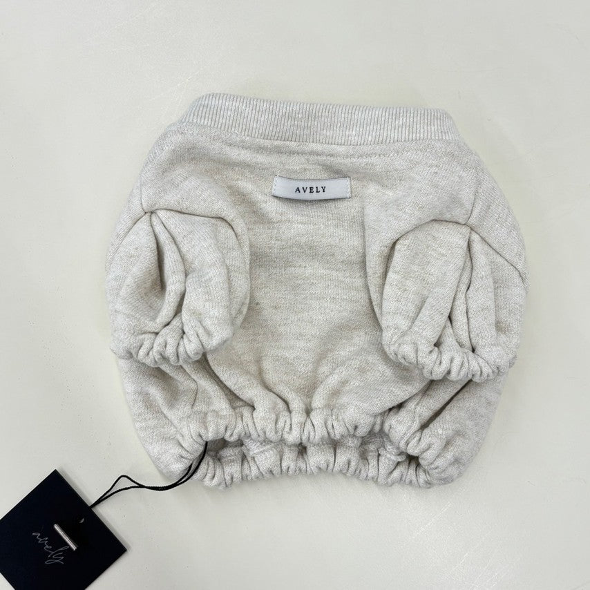 Avely Cream Crew Sweatshirt