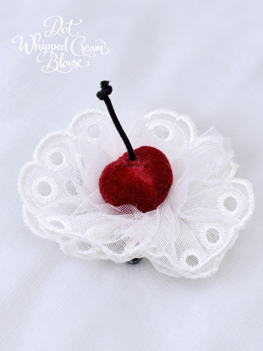 Cherry on top Hair Clip
