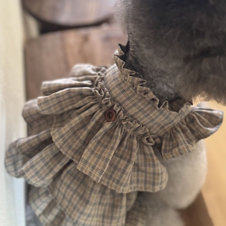 Amelie check dress