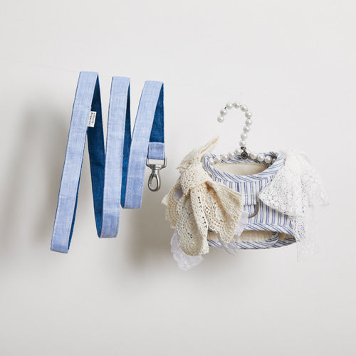 Louisdog-Organic Linen Harness Set