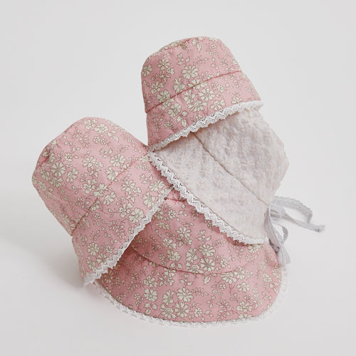 Louisdog-Palm Springs Reversible Bucket Hat/Popcorn