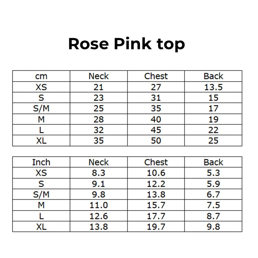 Louisdog (SM) Rose Pink top