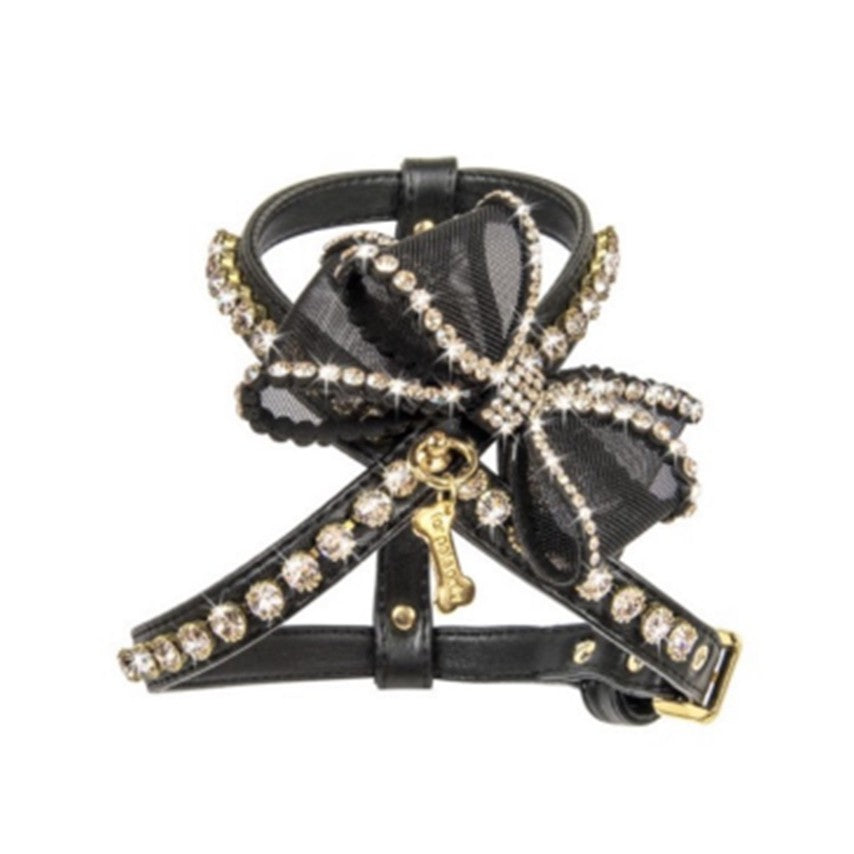 Perfection In a Bow Harness Black