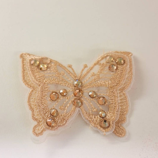 Natural Butterfly Clip Bijoux