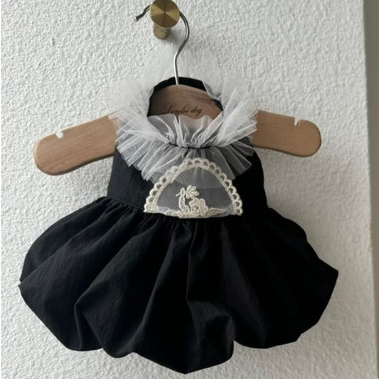 Lorelei Black Hellen balloon dress