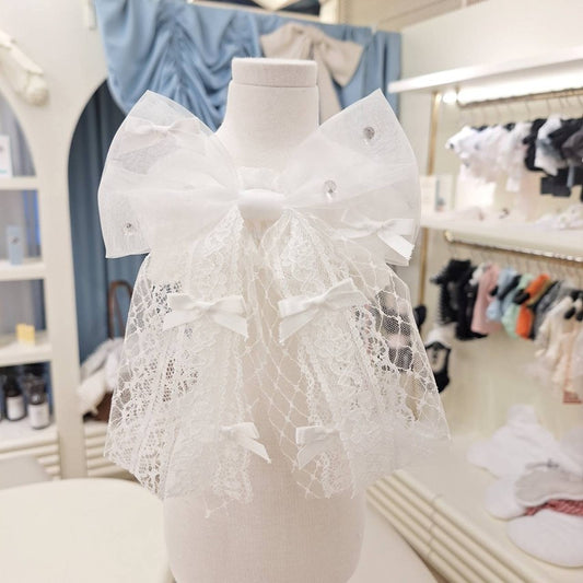 Coquette bow collar