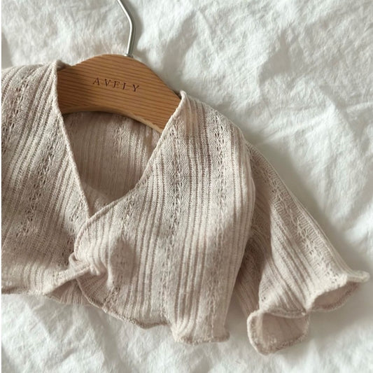 Avely Oat Crop Cardi