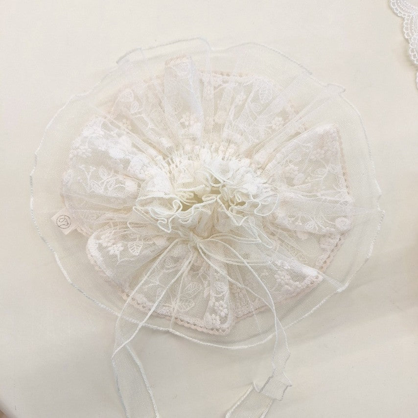 Avely (M) Lace ribbon scarf