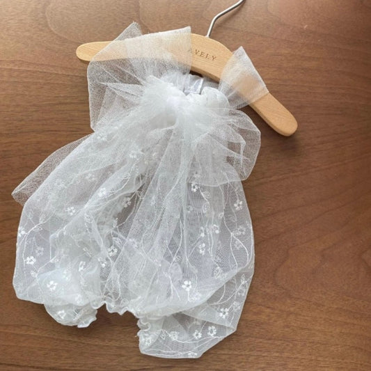 Avely White Tutu Ombre