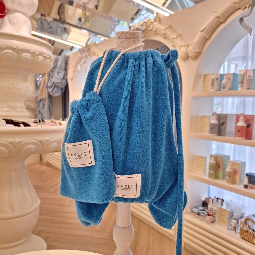 Avely Blue Dolphin Jumpsuit