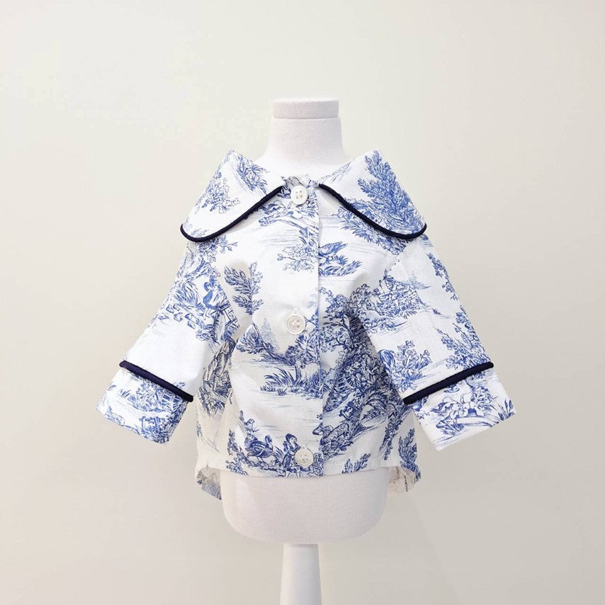 French Pajama Blue