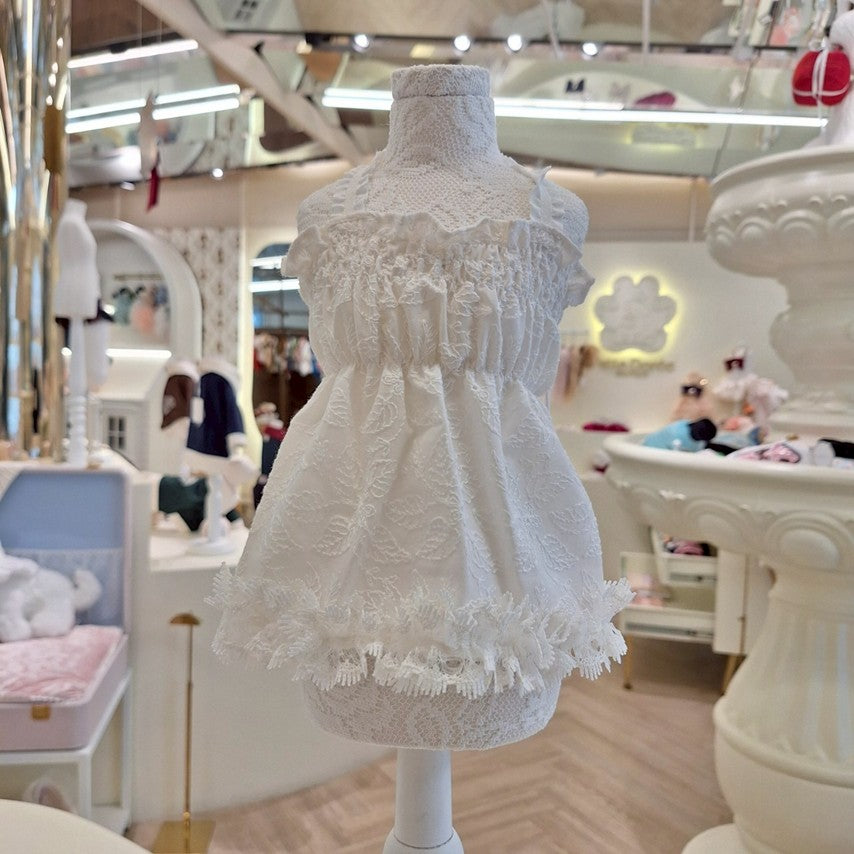 Avely (SM) White Leaf