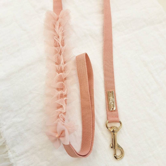 Rose FruFru-Bow-leash