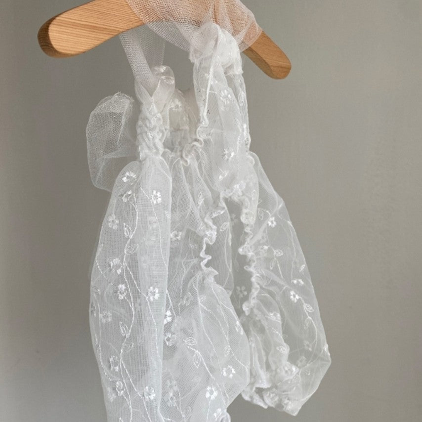 Avely White Tutu Ombre