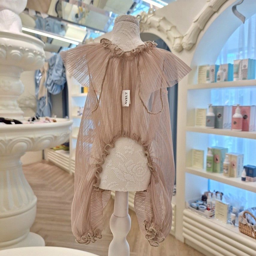 Avely (SM) Beige Ribbon Jumpsuit