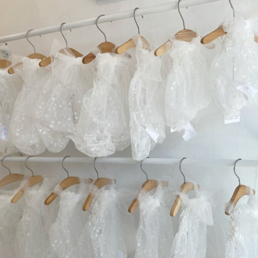 Avely White Tutu Ombre